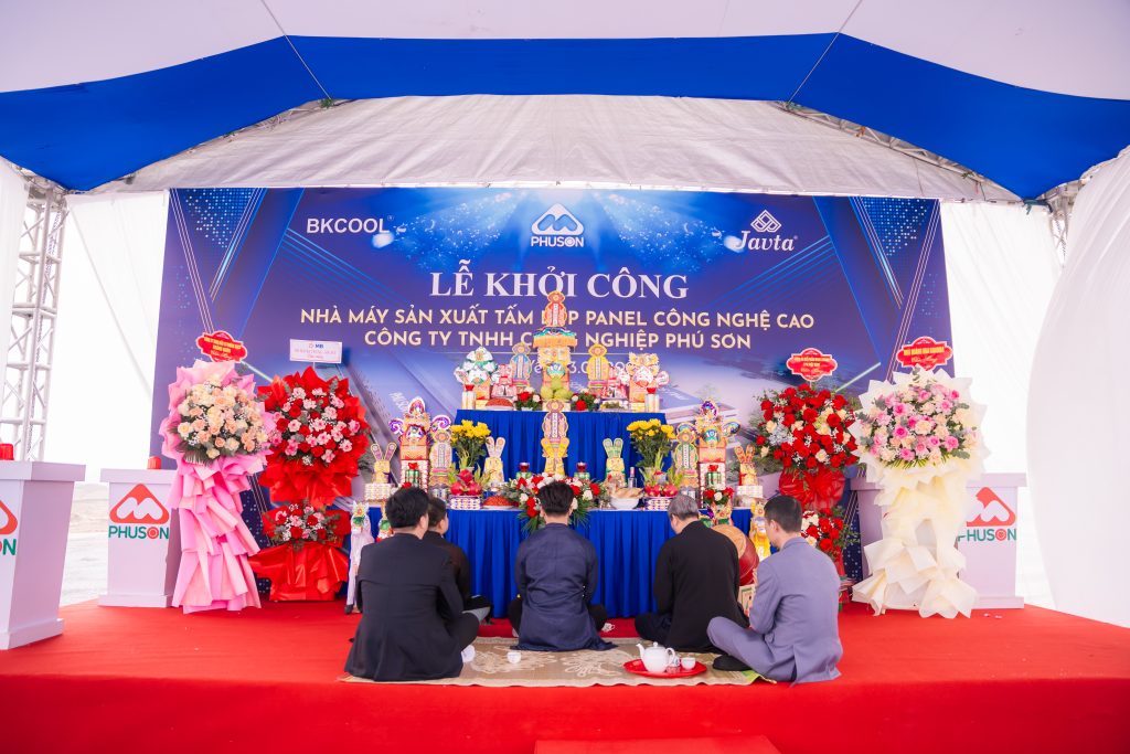 Lễ khởi công nhà máy số 02 của Phú Sơn