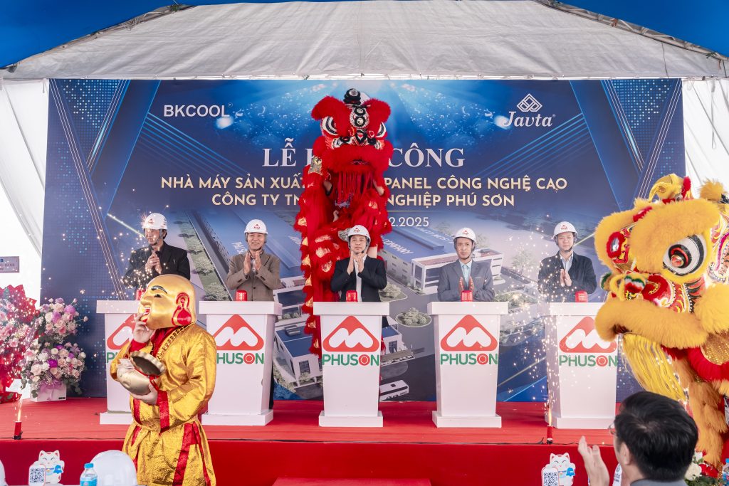 Lễ khởi công nhà máy số 02 của Phú Sơn