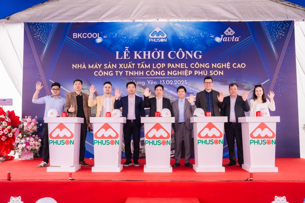 Lễ khởi công nhà máy số 02 của Phú Sơn