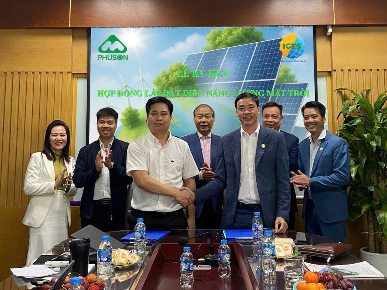 IGES và Phú Sơn cụ thể hóa chủ trương chuyển dịch năng lượng